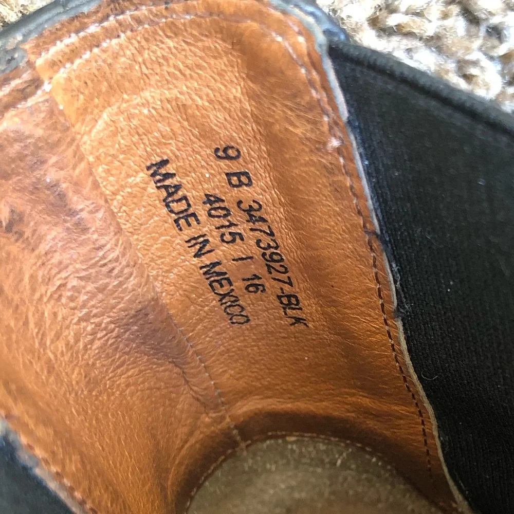 Frye Dara Chelsea Black Genuine Leather Mini Heel Designer Ankle Boots